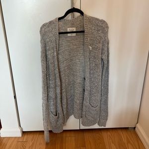 Abercrombie Long Knitted Cardigan Sweater